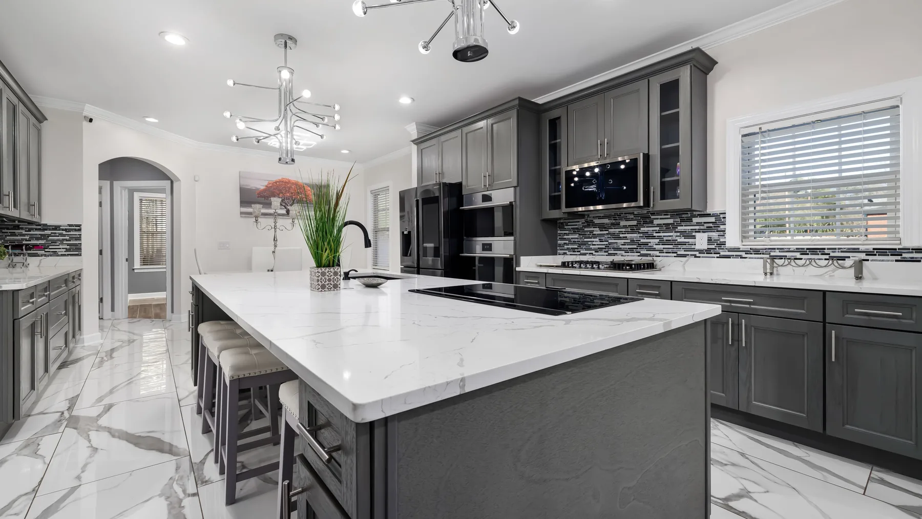 Custom cabinets in a Sevierville, TN kitchen